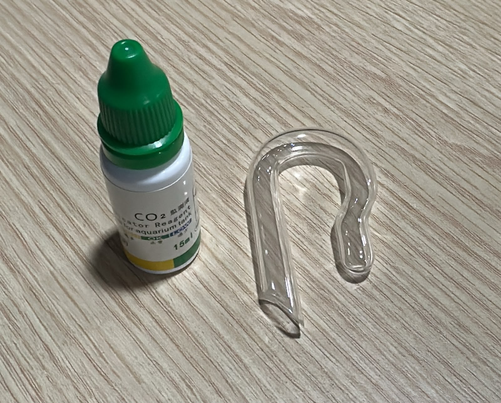 Premium Glass CO2 Drop Checker & Indicator Reagent Set (15ml)