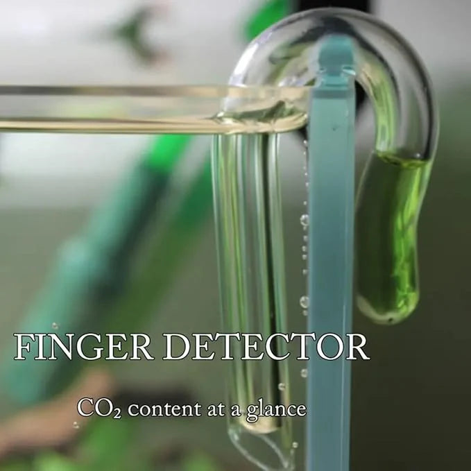 Premium Glass CO2 Drop Checker & Indicator Reagent Set (15ml)
