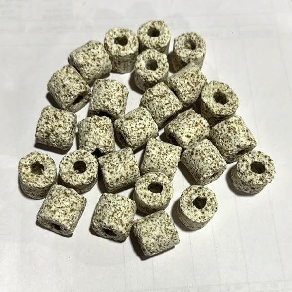 Premium Grey Ceramic Rings Biological Filter Media (18x18mm)