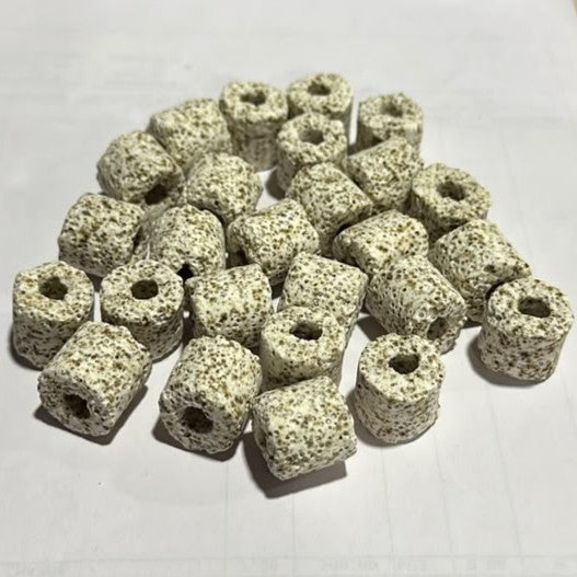 Premium Grey Ceramic Rings Biological Filter Media (18x18mm)