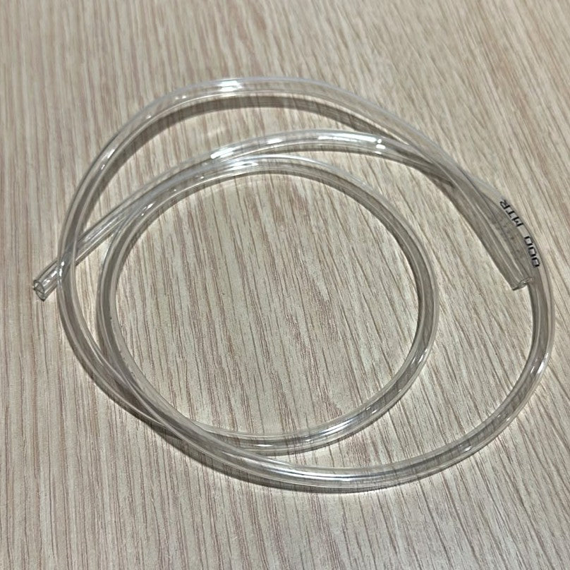 Premium Silicon Transparent Air Tube for Aquarium Aeration and CO2 (1 Meter)