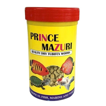 Prince Mazuri Dry Tubifex worms 20 gram bottle