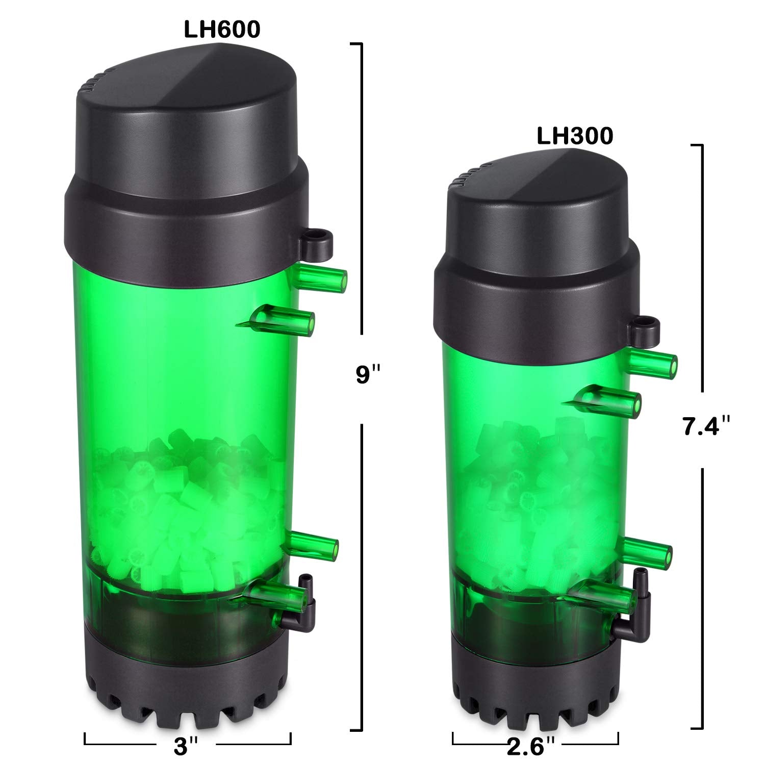 Qanvee LH-600 Fluidized Moving Bed Filter – Large Capacity Biological Filtration - 8
