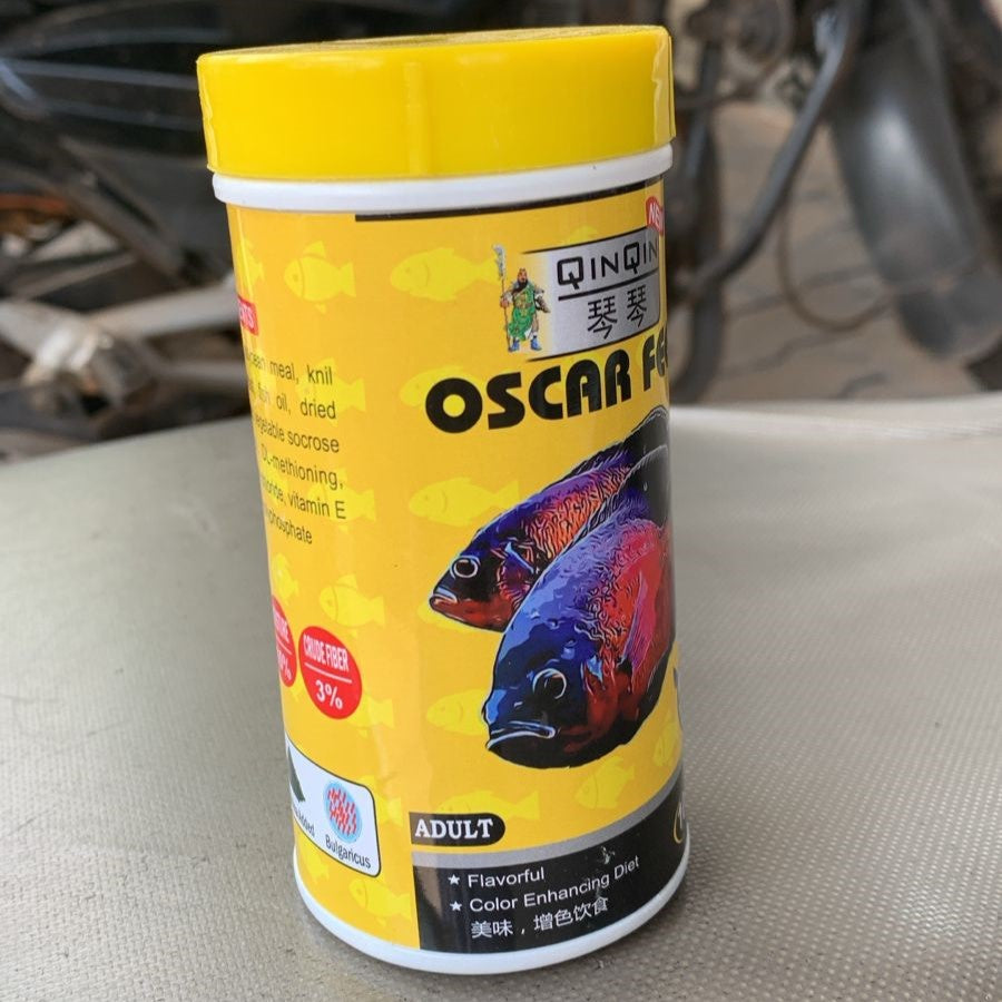 QinQin Oscar Fish feed 100 gram bottle - 2