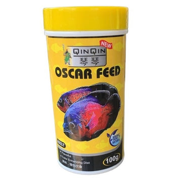 QinQin Oscar Fish feed 100 gram bottle