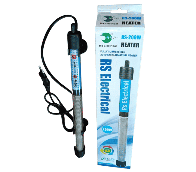 RS ELECTRICAL 200W Submersible Aquarium Immersion Heater