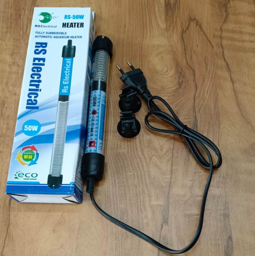 RS ELECTRICAL 50W Submersible Aquarium Immersion Heater