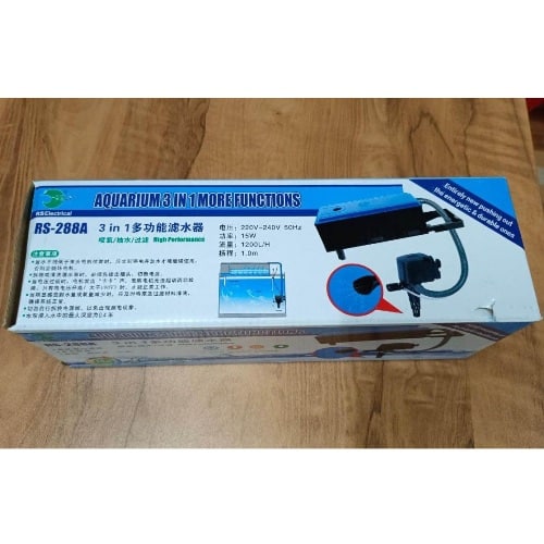 RS ELECTRICAL RS-288A 3 in 1 Top Filter for Aquarium - 6