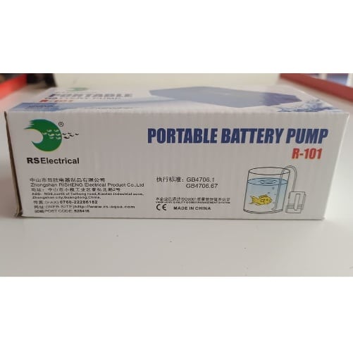 RS Electrical R 101 Portable Battery Air Pump - 3