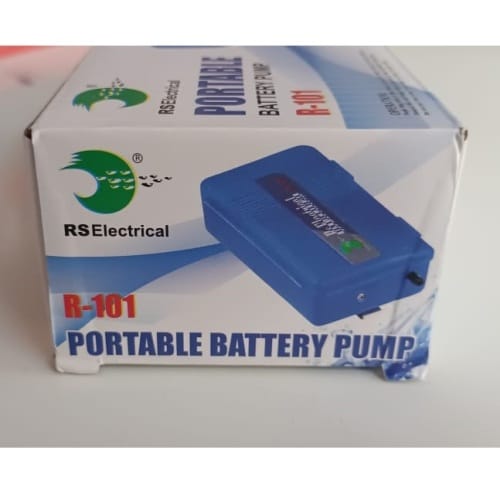 RS Electrical R 101 Portable Battery Air Pump - 5
