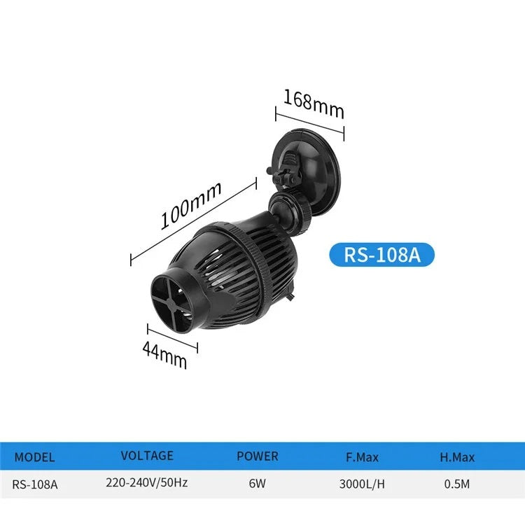RS Electrical RS-108A Submersible Wavemaker for Aquariums - 4