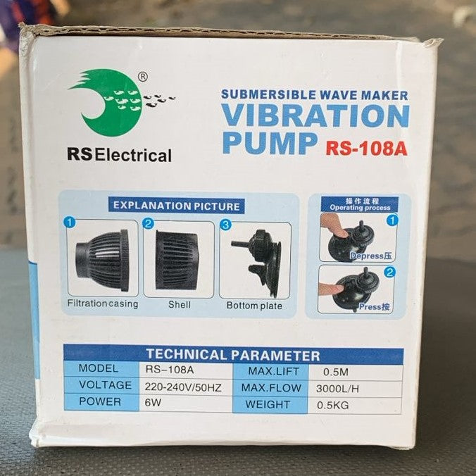 RS Electrical RS-108A Submersible Wavemaker for Aquariums - 3