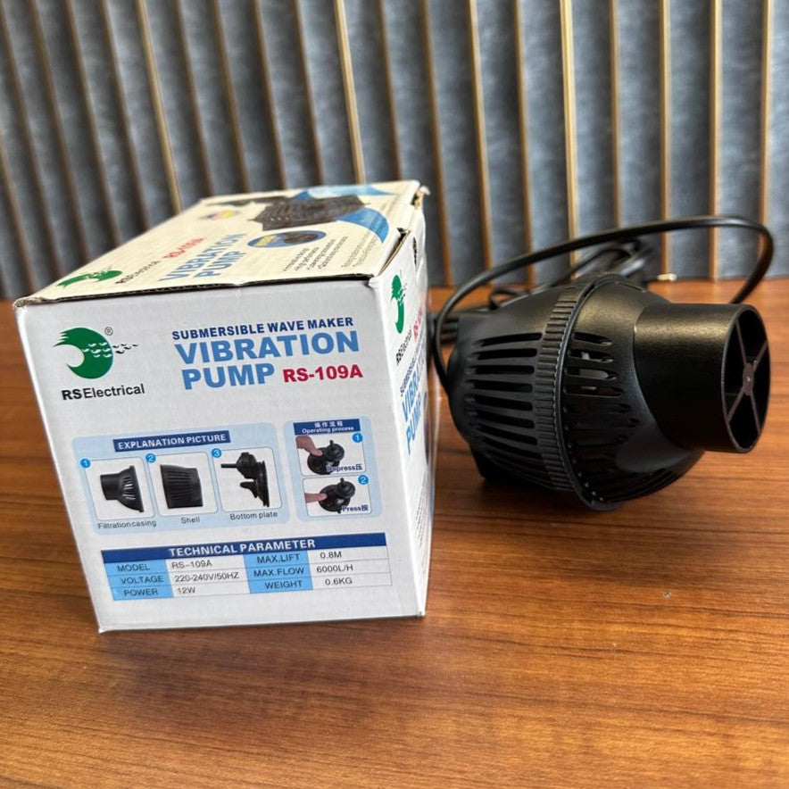 RS Electrical RS-109A Submersible Wave Maker (12W) – 6000L/H for Aquariums - 4
