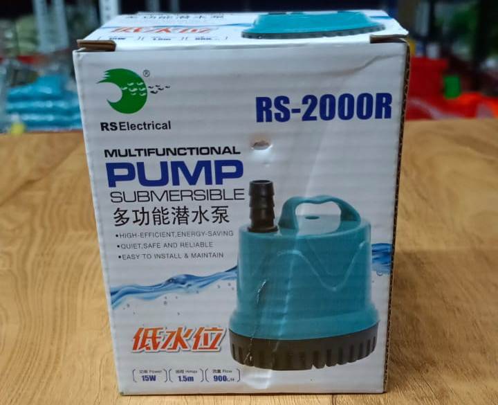 RS Electrical RS-2000R Submersible pump for Fish Tank