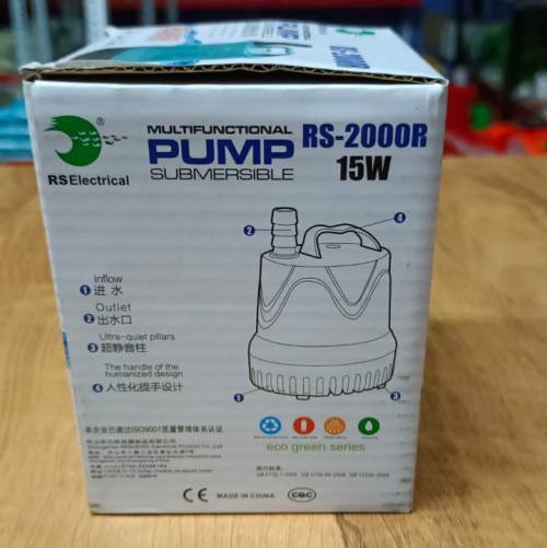 RS Electrical RS-2000R Submersible pump for Fish Tank - 6