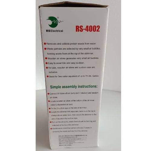 RS Electrical RS-4002 Protein Skimmer for Aquariums - 6