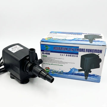 RS Electrical RS-468B Aquarium Power Head (40W) – 2400L/H 3-in-1 Submersible Pump