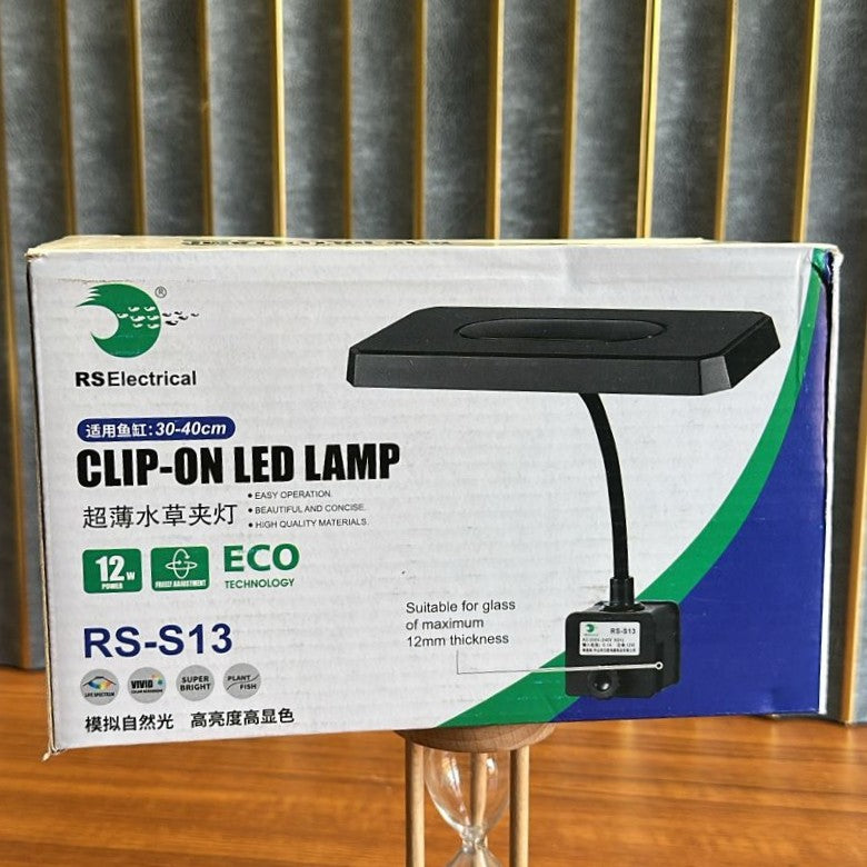 RS Electrical RS-S13 Clip-On LED Lamp (12W) for 30-40cm Aquariums - 6