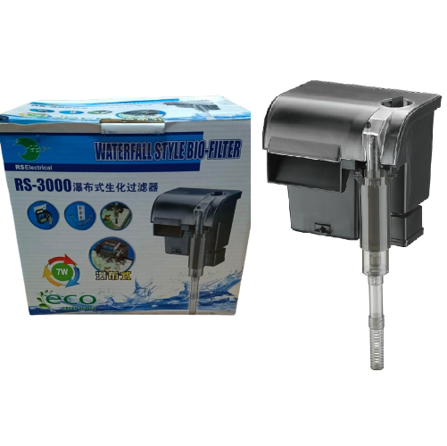 RS Electrical RS3000 Aquarium Hang On Filter – Onyx Aqua & Pet Studio