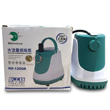 RS Electrical RS-1200R Bottom Suction Submersible Pump (20W, 1200 L/H)