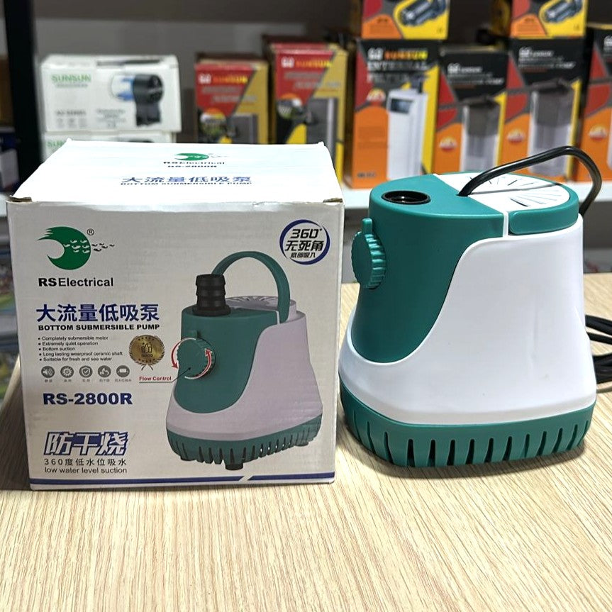 RS Electrical RS-2800R Bottom Submersible Pump (60W, 2800 L/H)