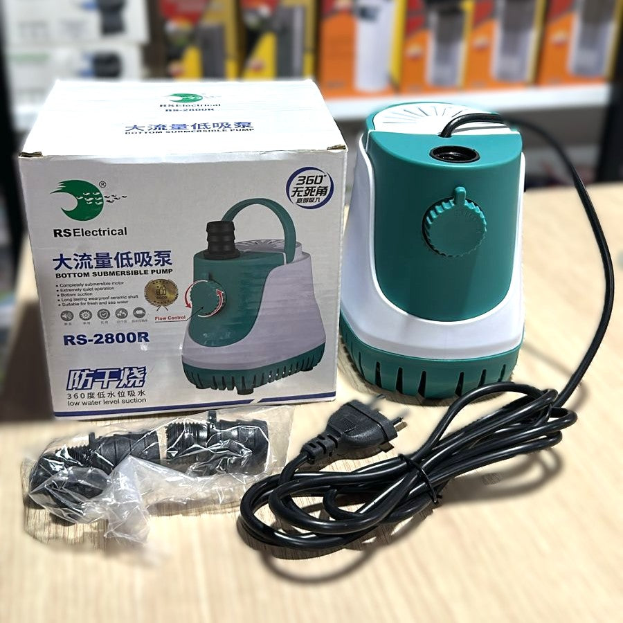 RS Electrical RS-2800R Bottom Submersible Pump (60W, 2800 L/H)