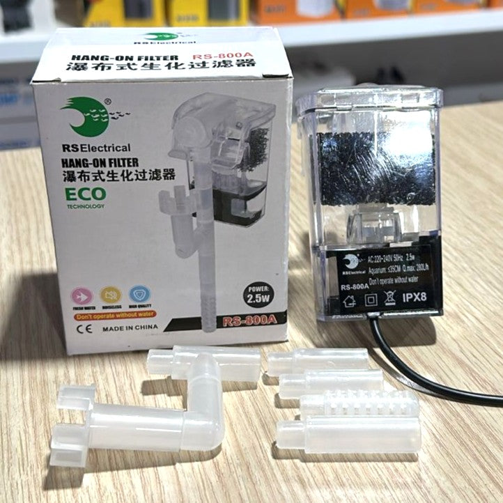 RS Electrical RS-800A Hang-On Filter (2.5W, 280 L/H)