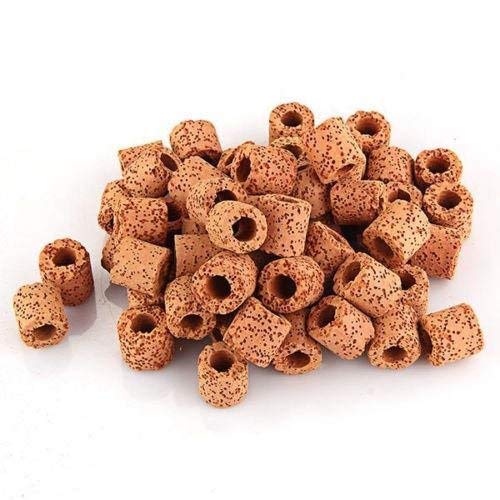 Red Ceramic Ring 500g Aquarium Filter Media