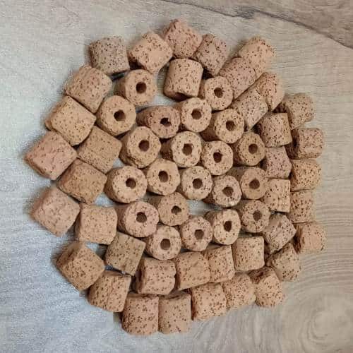 Red Ceramic Ring 500g Aquarium Filter Media - 2