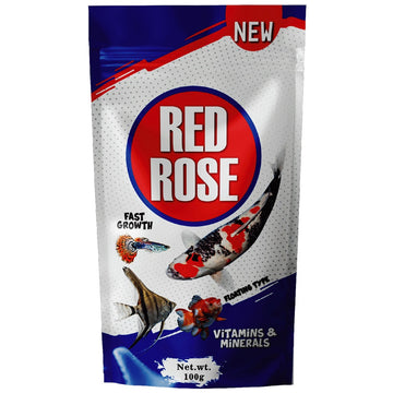 Red Rose Fish Food 100 gram Pouch