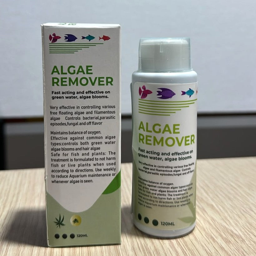 Redfin Algae Remover 120 ml - Fast Acting Green Water Treatment
