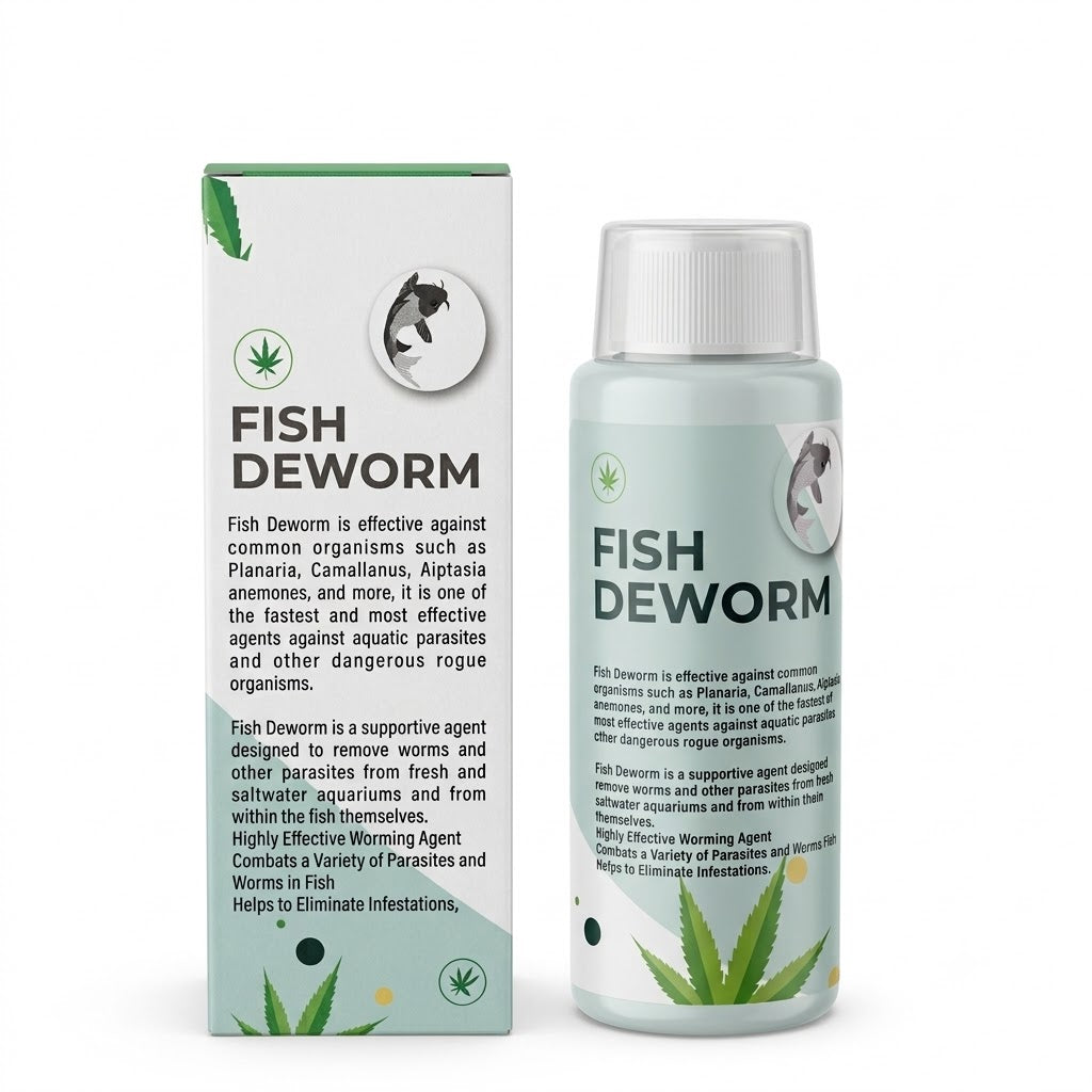 Redfin Fish Deworm 120 ml - Aquatic Anti-Parasitic Medication