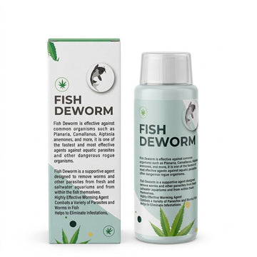 Redfin Fish Deworm 120 ml - Aquatic Anti-Parasitic Medication
