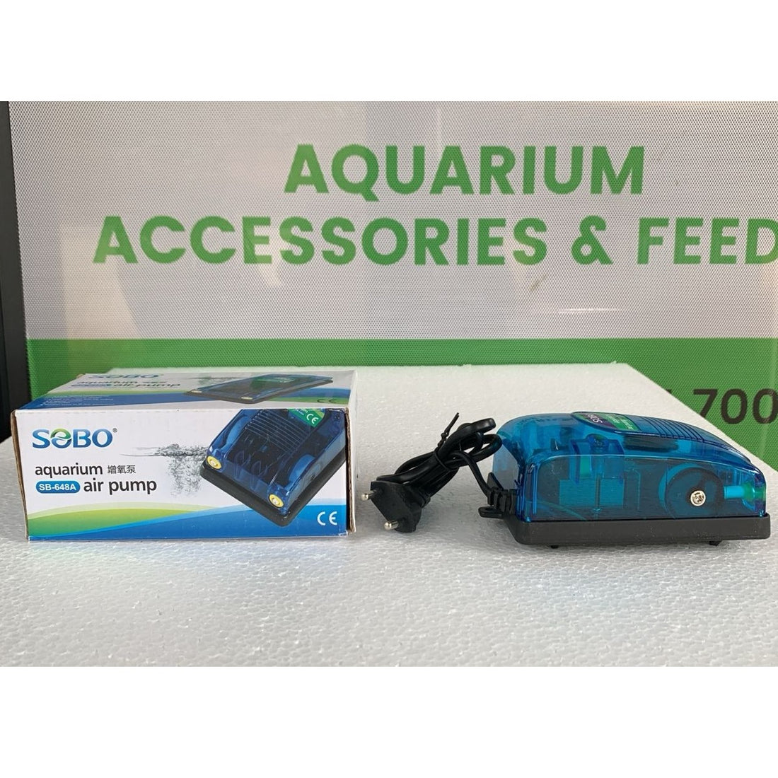 SOBO SB-648A Aquarium Air Pump 2-way 5 Watts - 2