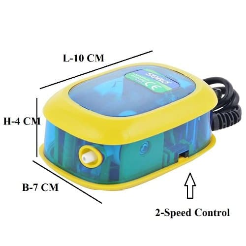 SOBO SB-9903A Aquarium Air Pump 3.5 Watts - 2