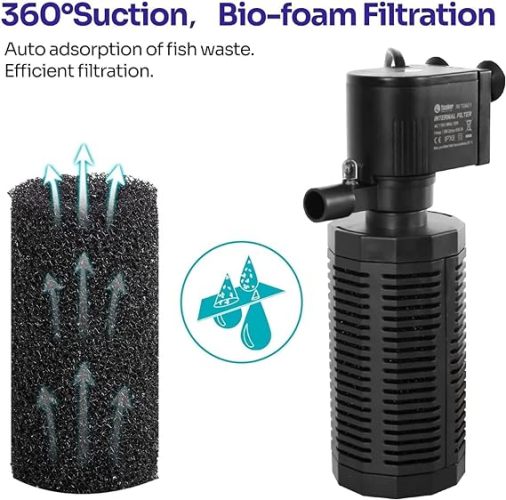 SOBO WP-1200F Aquarium Internal Filter 15 Watts - 4