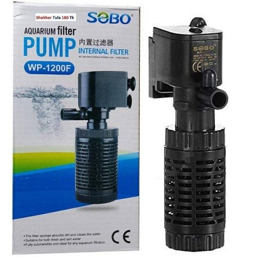 SOBO WP-1200F Aquarium Internal Filter 15 Watts