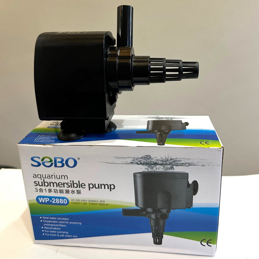 SOBO WP-2880 Aquarium Power Head 25 Watts