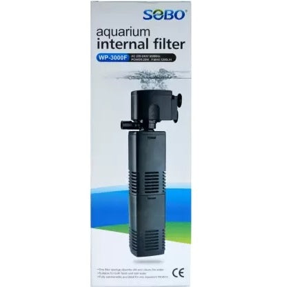 SOBO WP-3000F Aquarium Internal Filter 25 Watts - 2