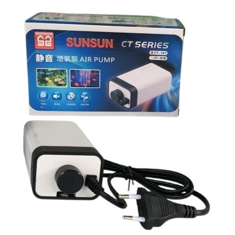 SUNSUN CT-101 - 1 Way Silent Air Aquarium Pump 3 Watts