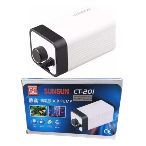 SUNSUN CT-201 1 Way Silent Air Aquarium Pump 4 Watts