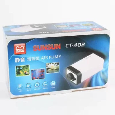 SUNSUN CT-402 2 Way Silent Air Aquarium Pump 4 Watts - 3