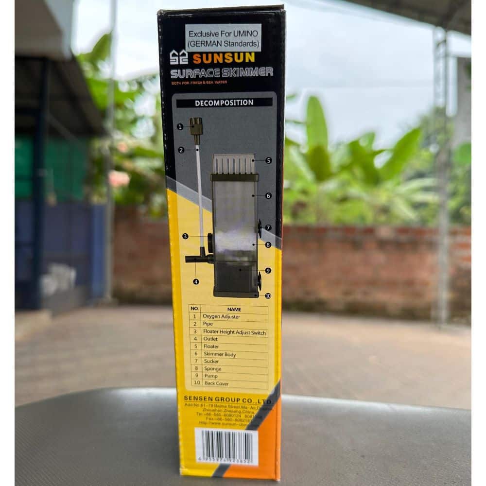 SUNSUN JY-03 Aquarium Surface Skimmer - 6