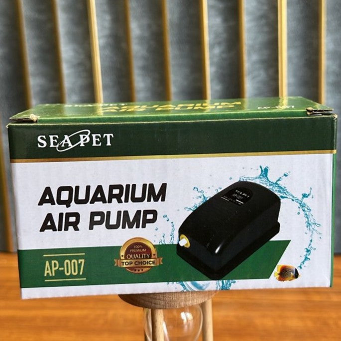 Sea Pet AP-007 Aquarium Air Pump (2.5W) – High-Efficiency Single Outlet Aerator - 5