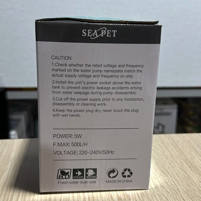 Sea Pet HF-11 Hang on Filter for Aquariums 5W - 500 L/H