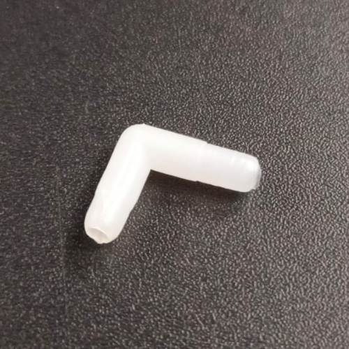 Silicon Tube Joint L White color Aquarium Fittings