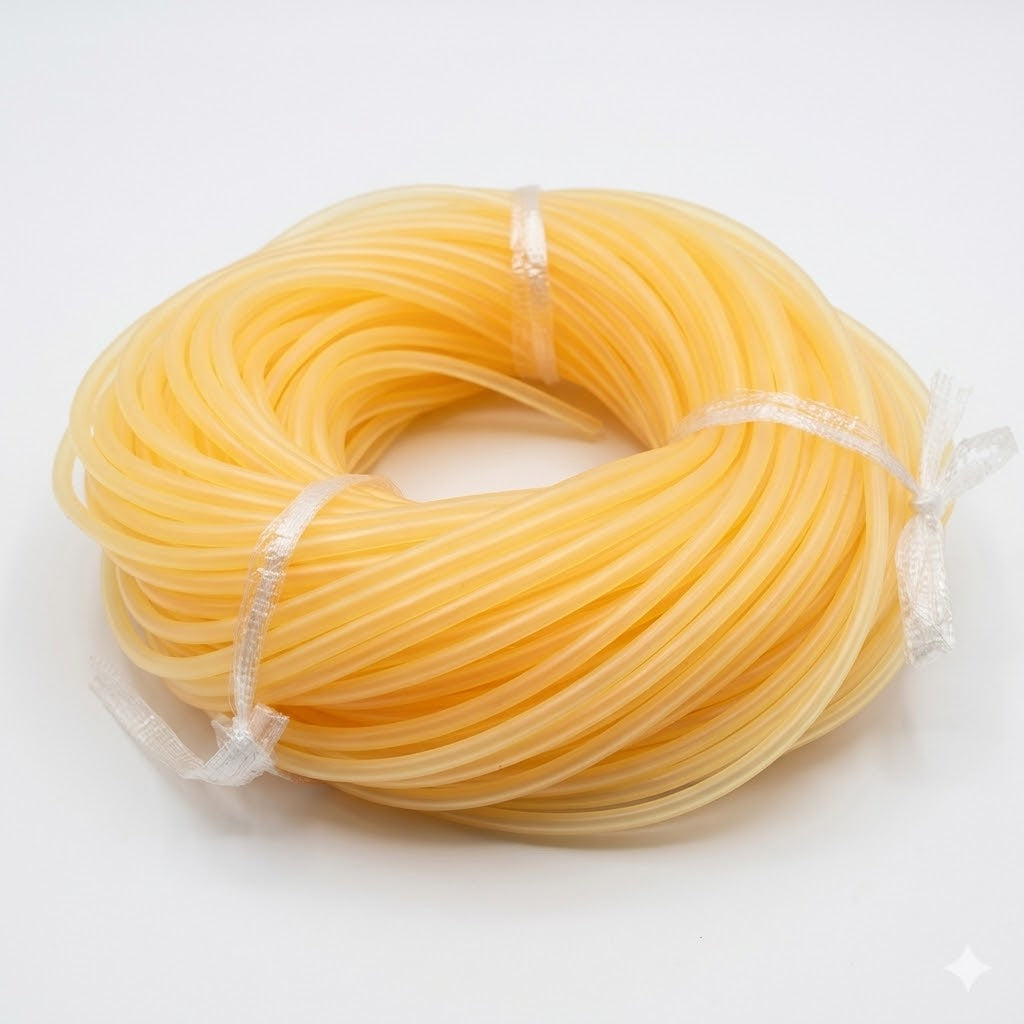 Silicon Tube Roll Import 1 Meter Yellow color