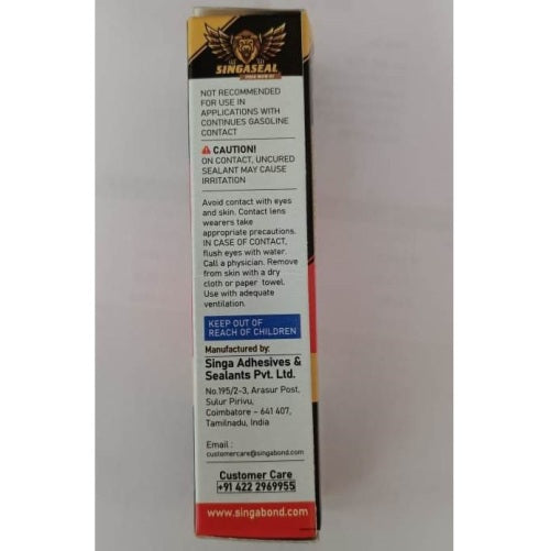 Singaseal 888 Clear Silicone 15 gram - 2