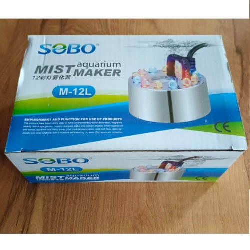 Sobo M-12L Aquarium Mist Maker with Multicolours LED - 3