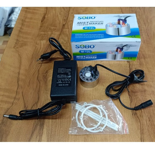 Sobo M-12L Aquarium Mist Maker with Multicolours LED - 6